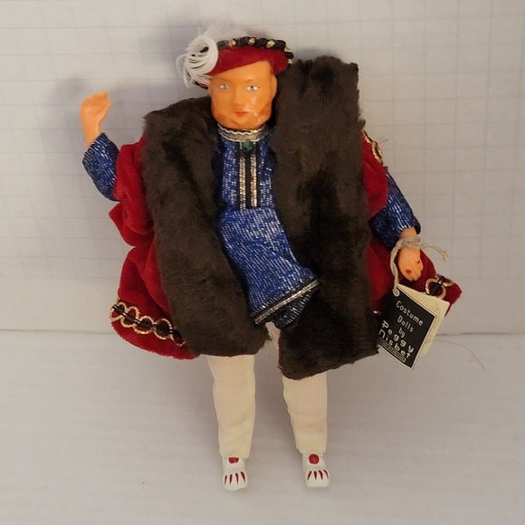 Costume Dolls by Artist Peggy Nisbet Made in England Limited Edition King Prince - Picture 1 of 9